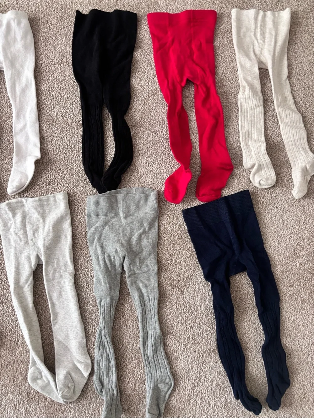 ❤️ Girls Tights Bundle - Carter's & Janie and Jack - 12-24 Months